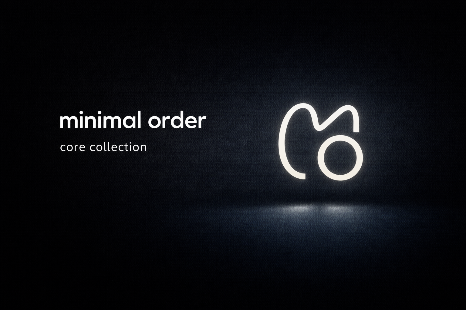 Minimal Order Banner